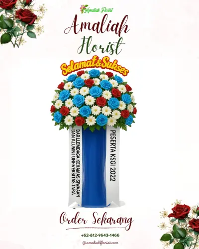 Standing Flower di Rumah Duka Gading Serpong